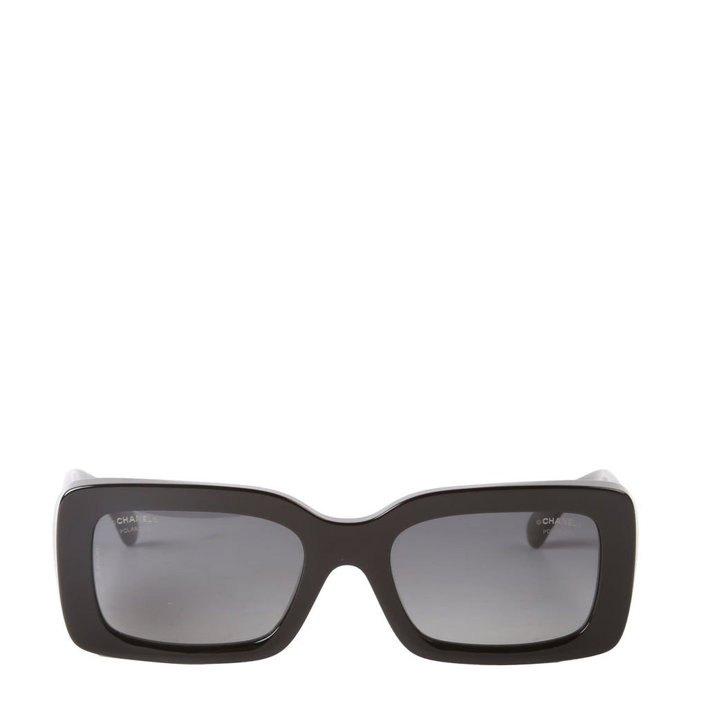 5534 Rectangle Sunglasses Black