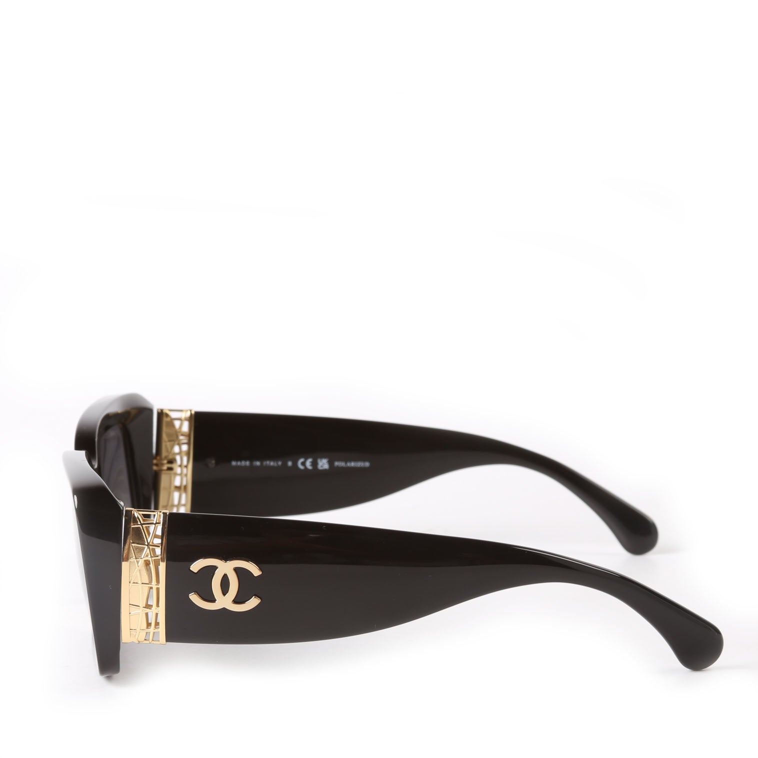 5534 Rectangle Sunglasses Black