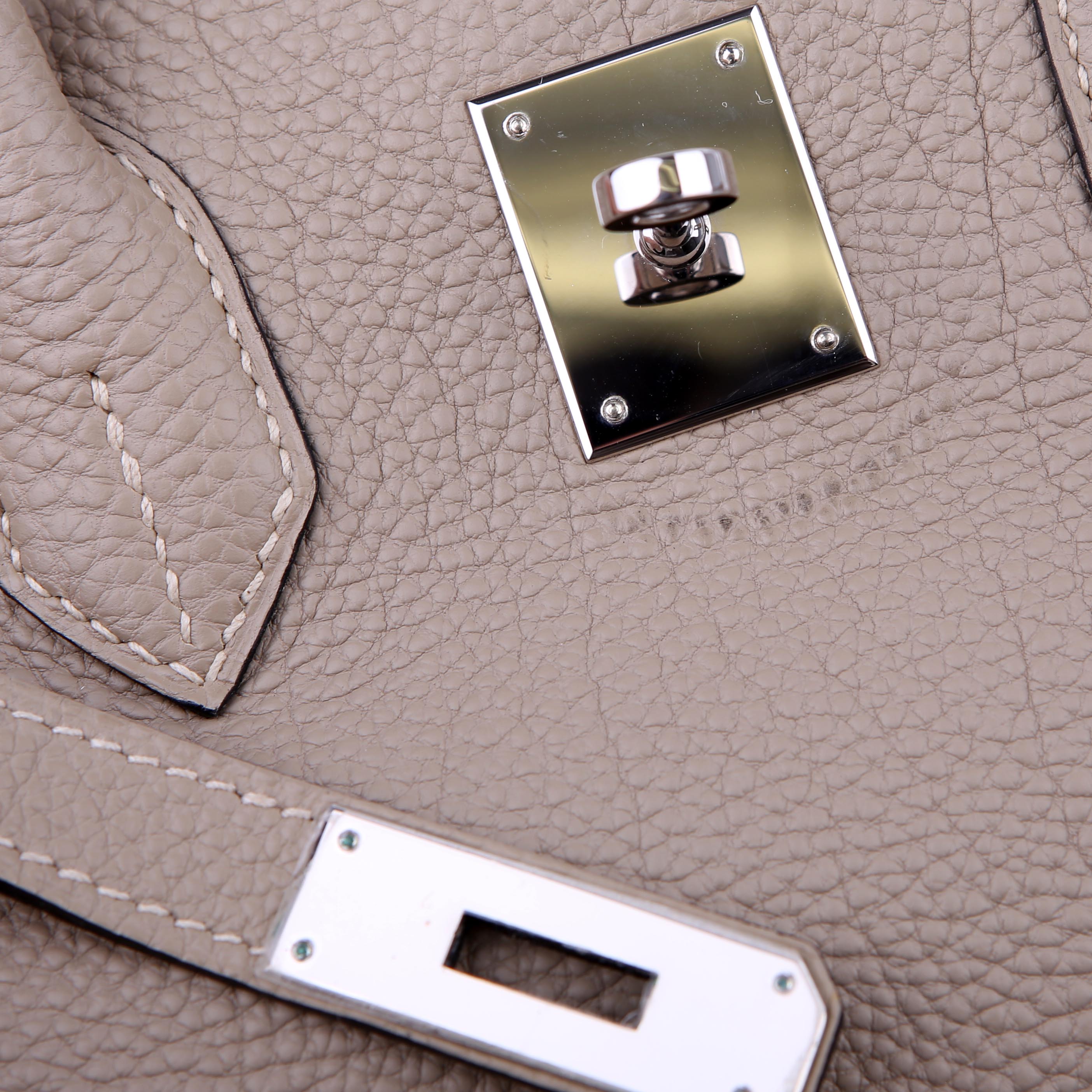 Hermes Birkin 35 Togo 2010 Tourterelle/Palladium