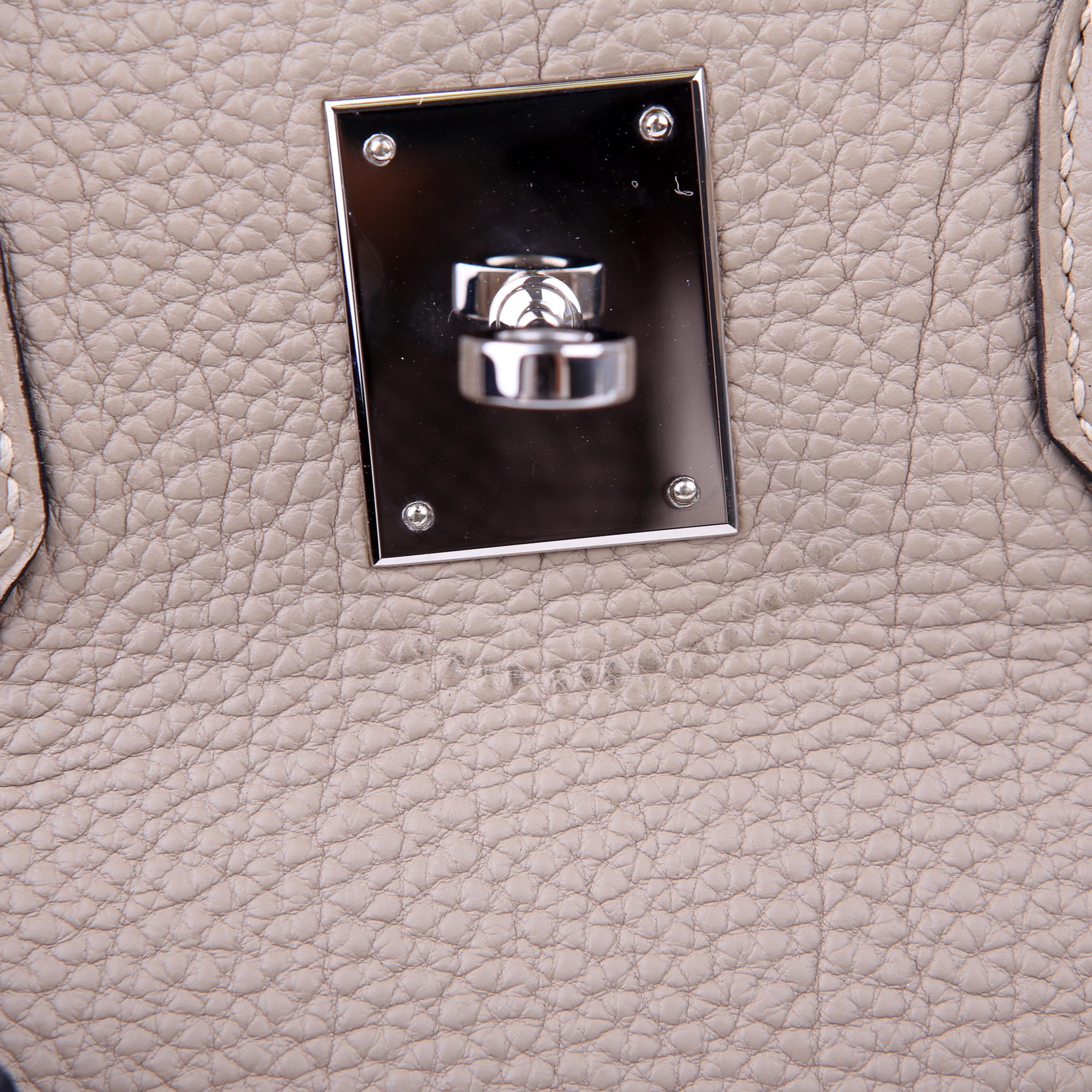 Hermes Birkin 35 Togo 2010 Tourterelle/Palladium