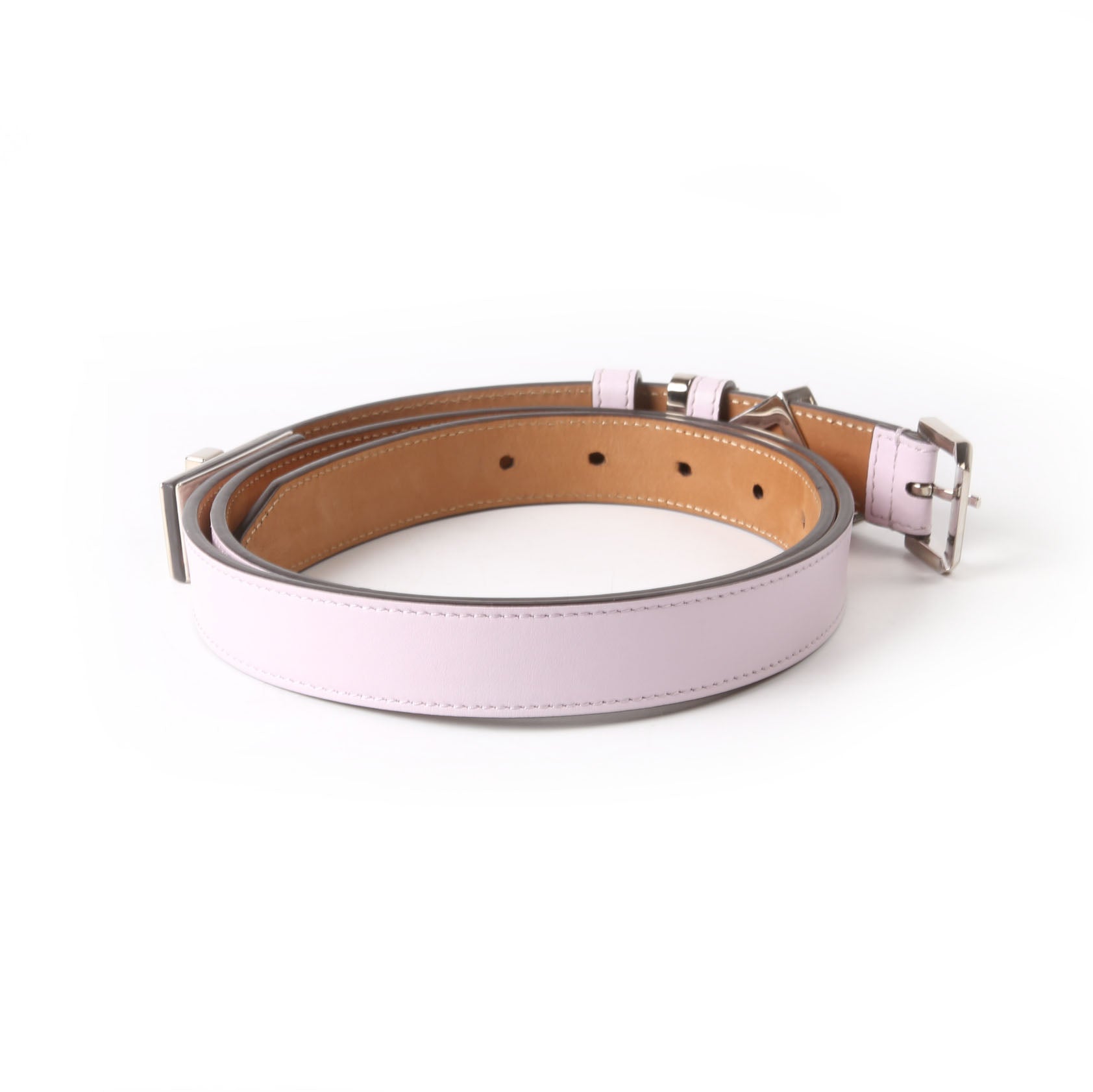 Fendi Fendi Forever Leather Belt Size 100/40 Pink