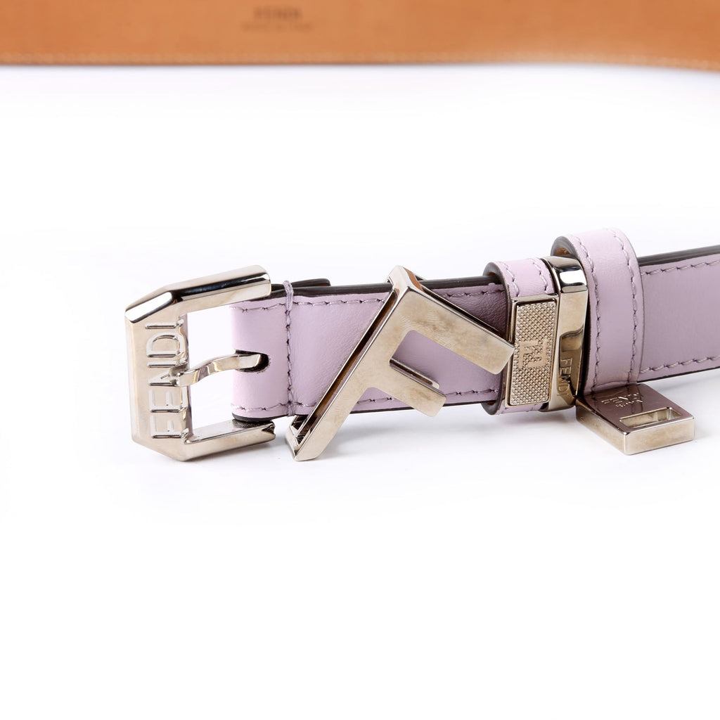 Fendi Fendi Forever Leather Belt Size 100/40 Pink