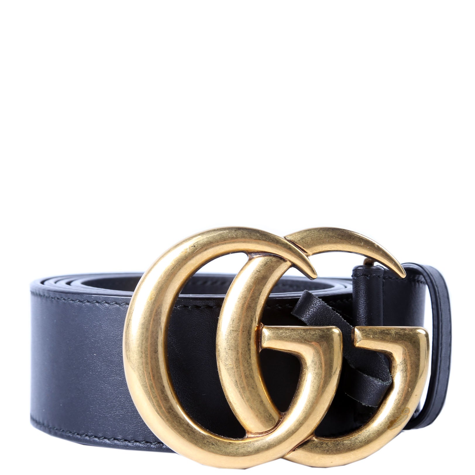 Gucci 400593 Marmont GG Leather Belt Size 90/36 Black