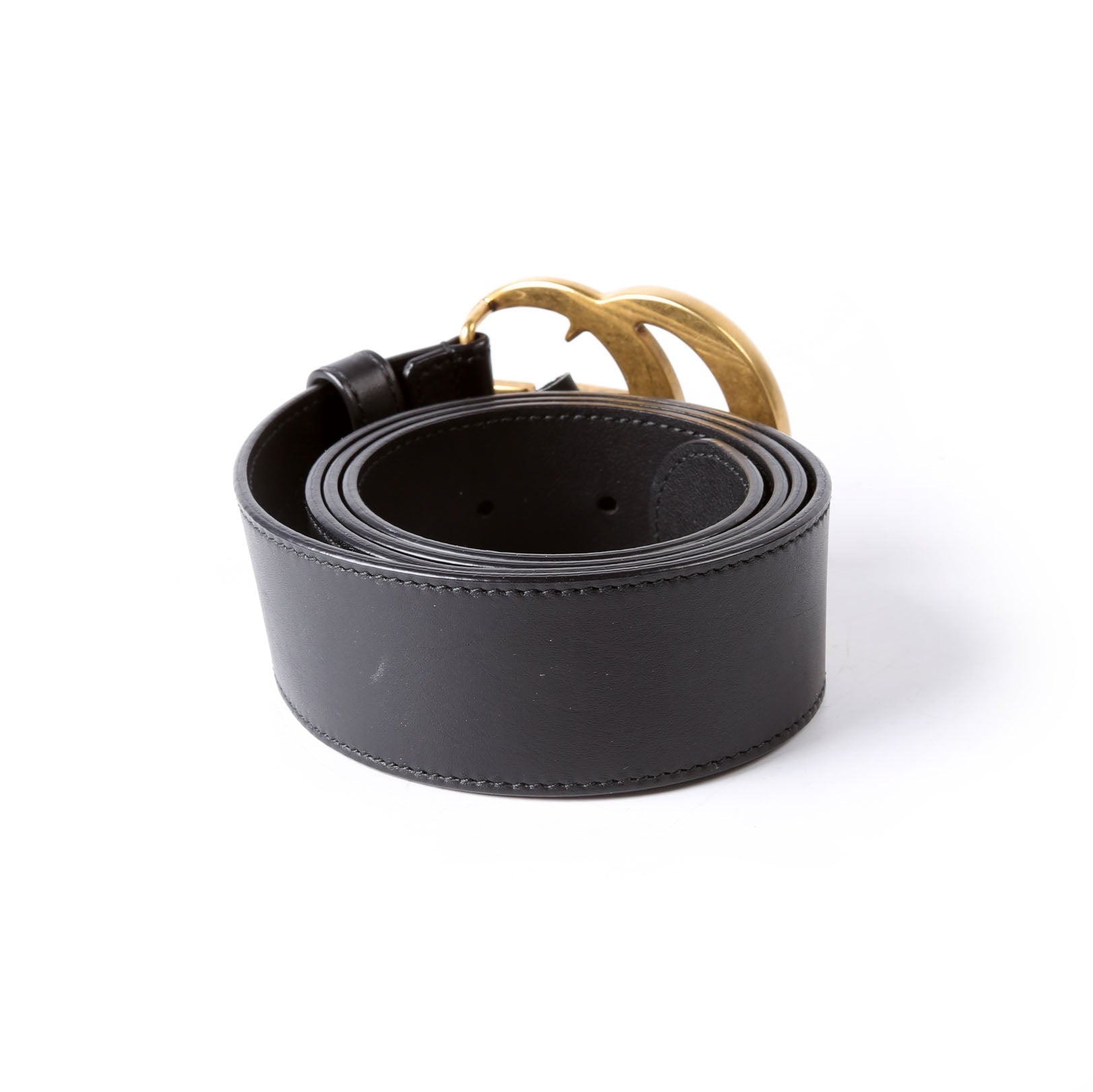 Gucci 400593 Marmont GG Leather Belt Size 90/36 Black