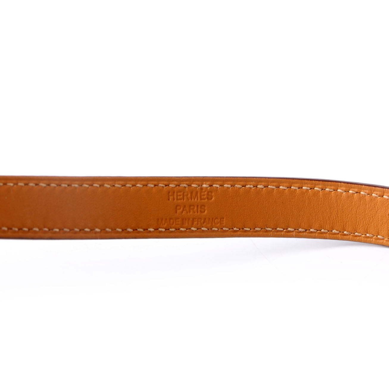 Hermes Kelly Double Tour Bracelet Taupe
