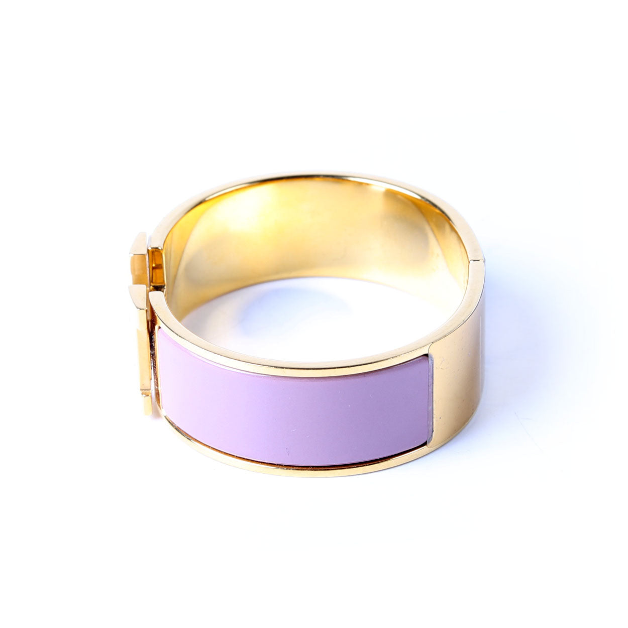 Hermes Clic Clac Wide GM Gold/Pink
