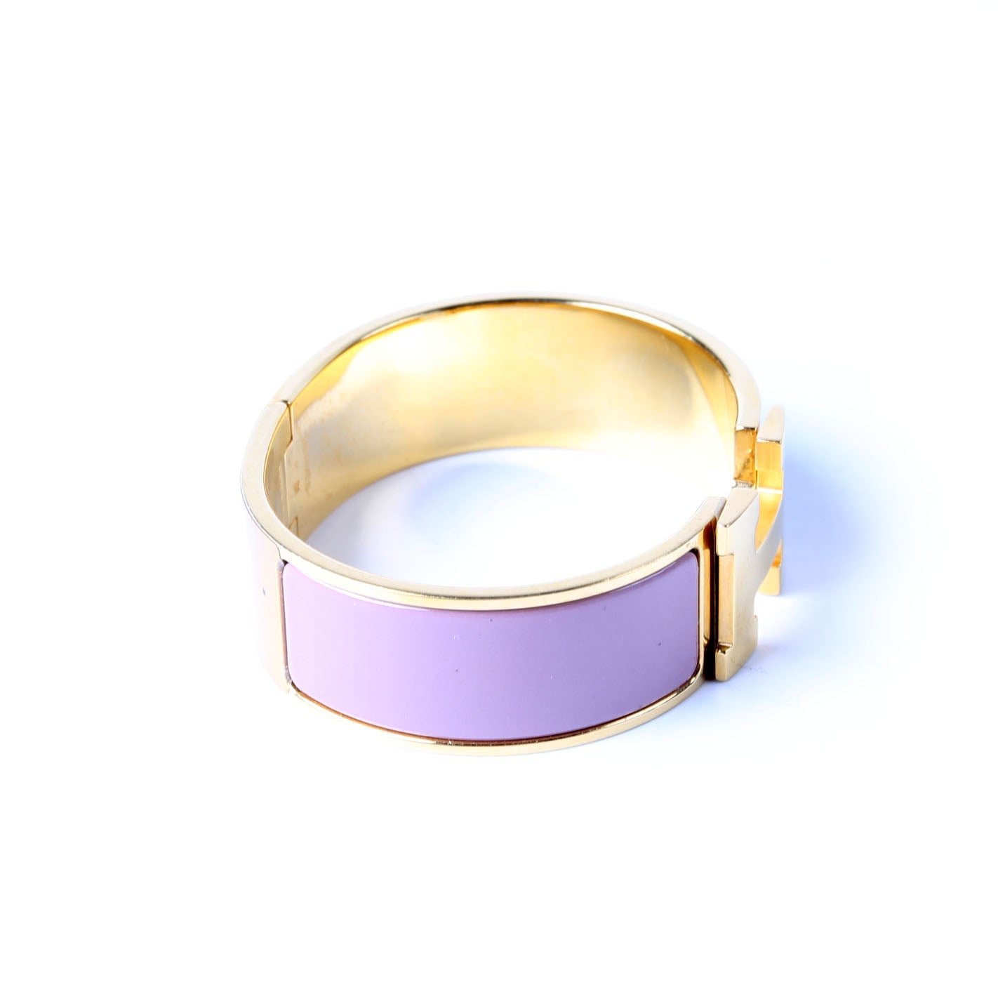 Hermes Clic Clac Wide GM Gold/Pink