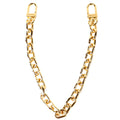 Loop Hobo Metal Chain Strap Gold