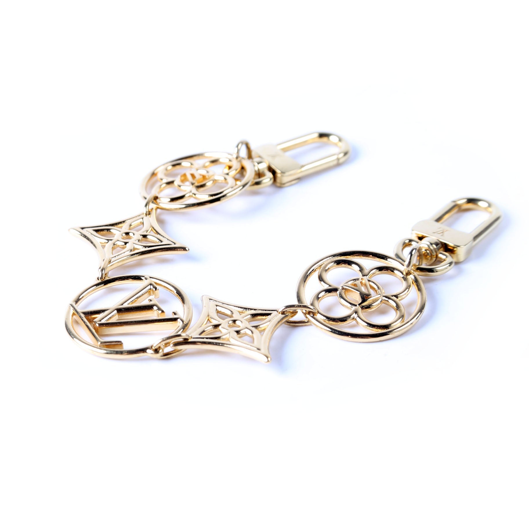 Twiggy Chain Bag Charm Gold