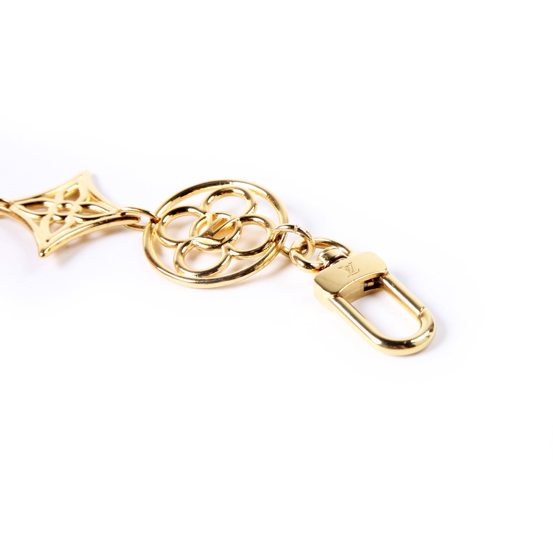 Twiggy Chain Bag Charm Gold