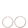Classic Cable Hoop Earrings 925