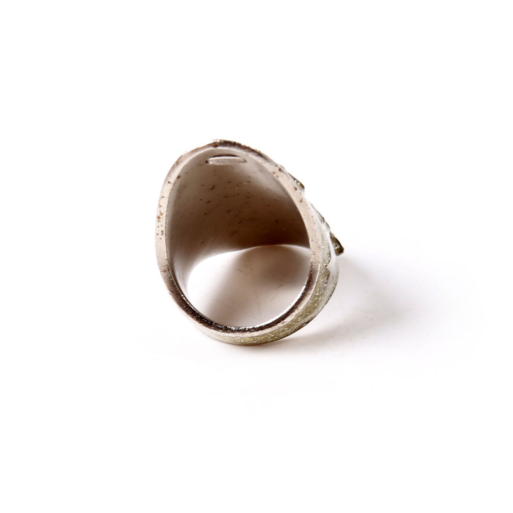 CC Star Crystal Ring Size 6 Gold/Silver