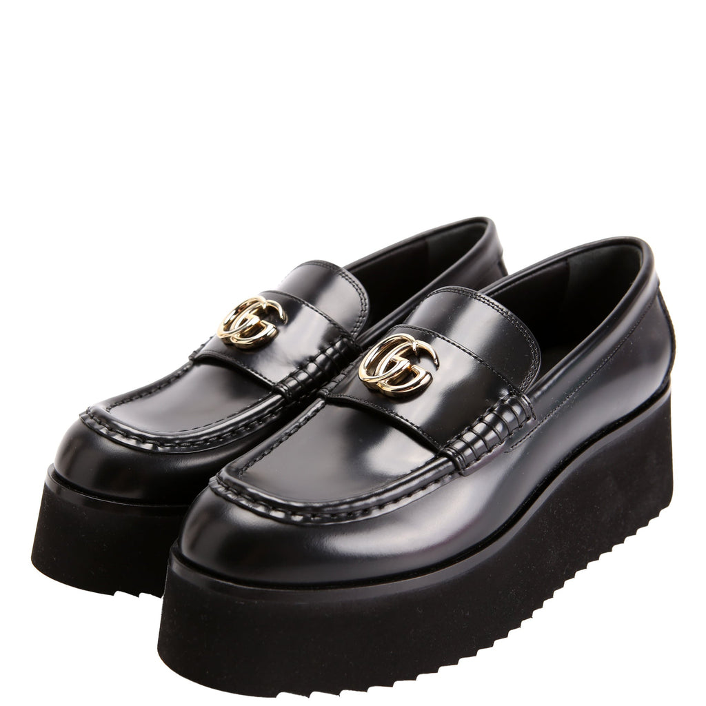 Gucci Double G Creeper Loafers Size 36.5