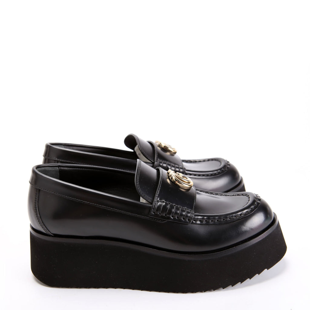 Gucci Double G Creeper Loafers Size 36.5