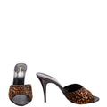 La 16 Pony Hair Mules Size 37