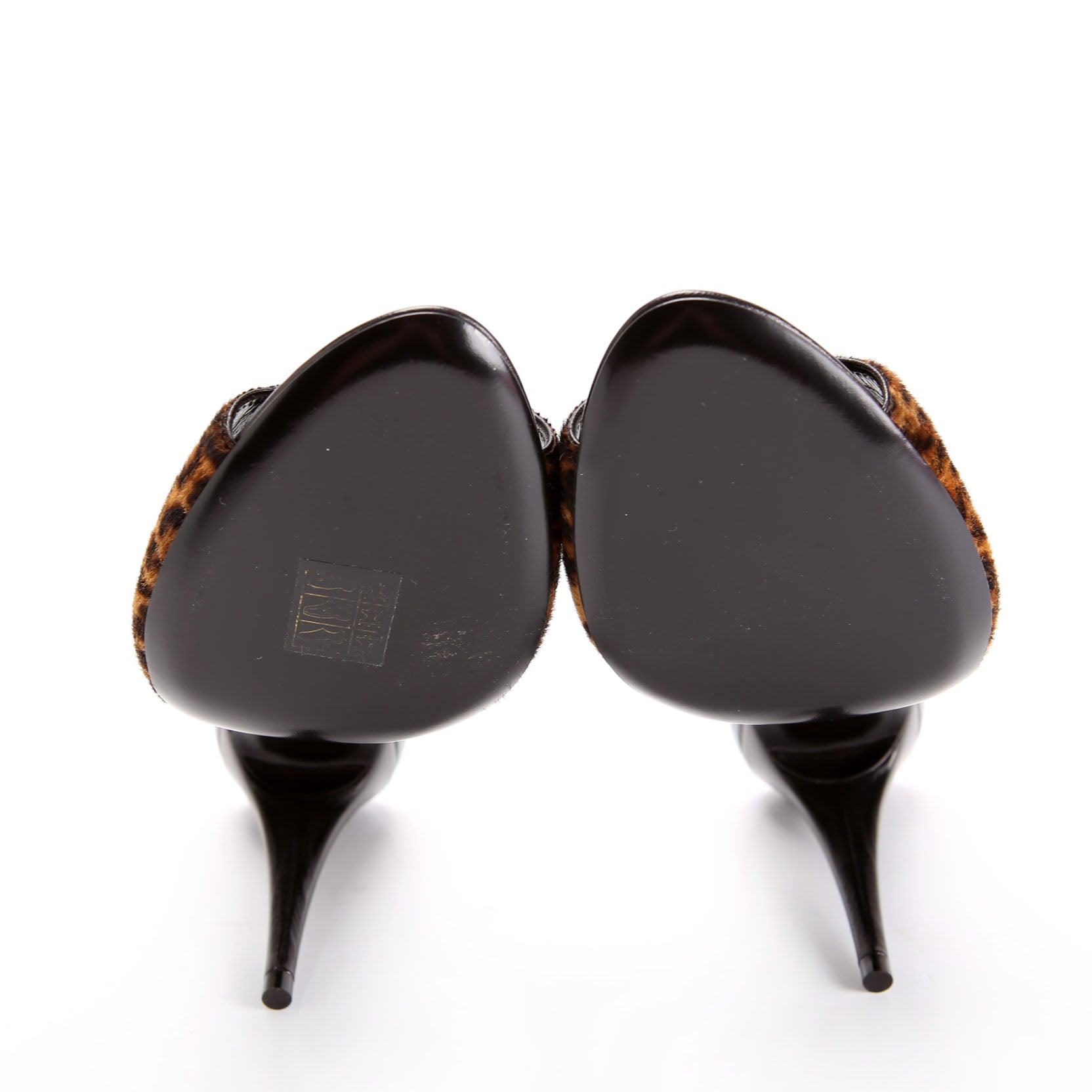 La 16 Pony Hair Mules Size 37