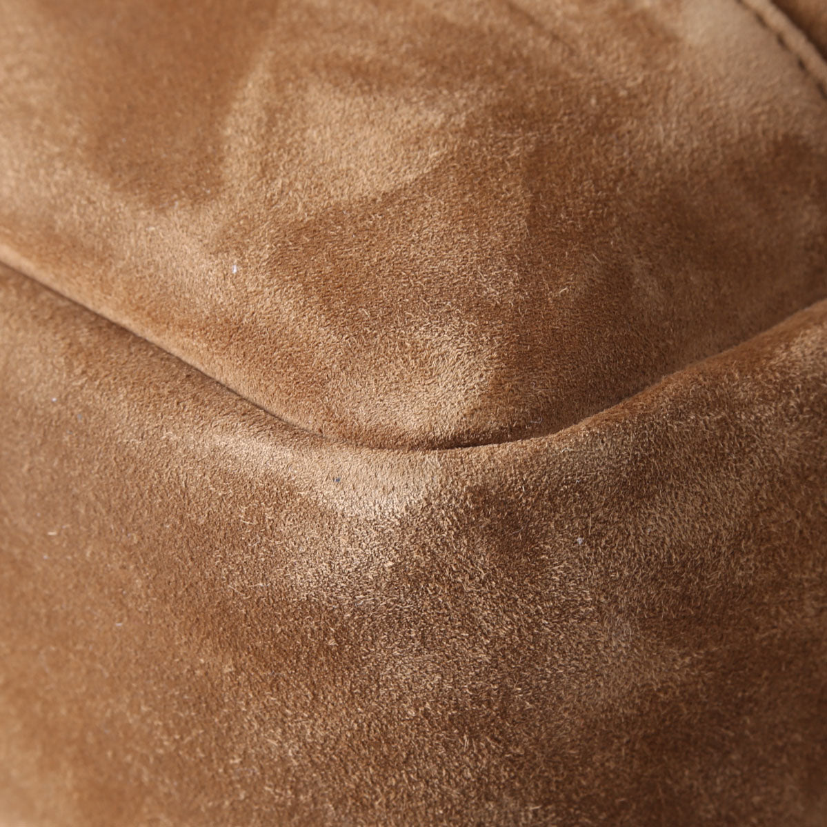 SAINT LAURENT Jamie Shopping Small Suede 833948 Brown/Gold