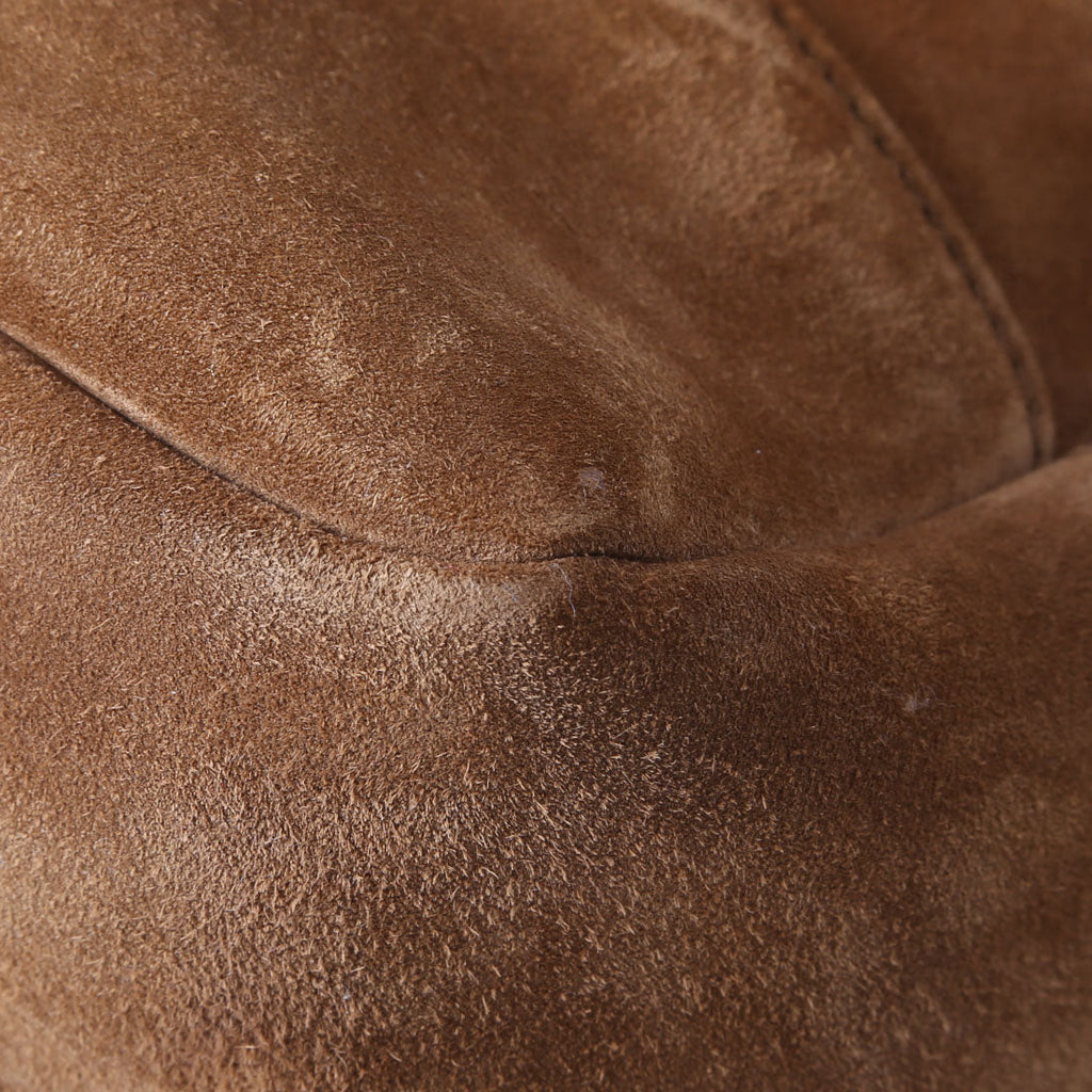 SAINT LAURENT Jamie Shopping Small Suede 833948 Brown/Gold