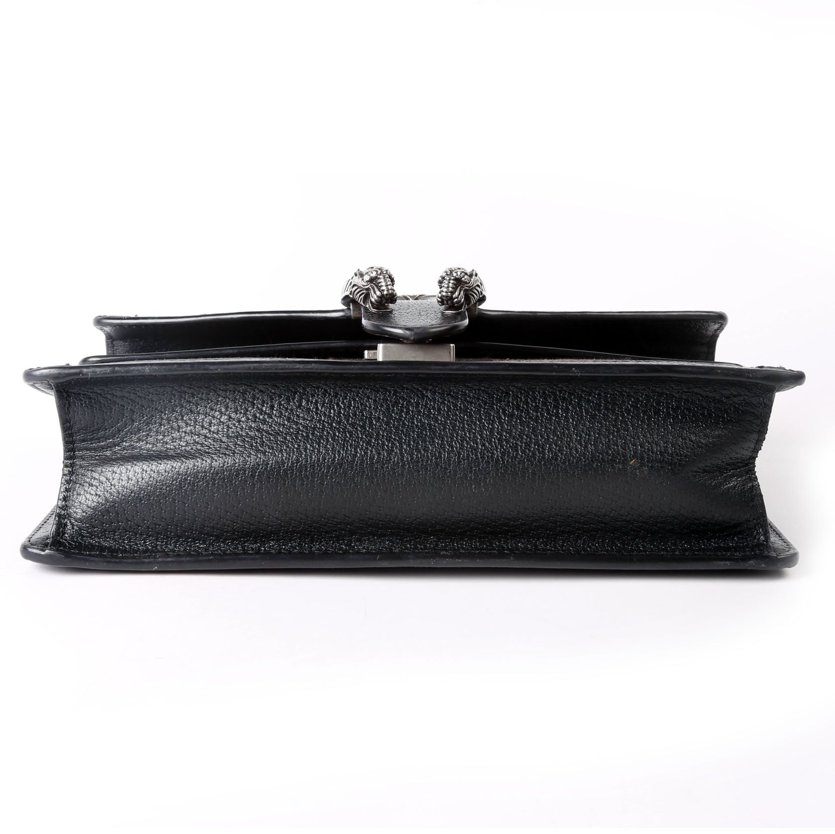 Gucci 499623 Dionysus Small GG Denim Black Denim/Silver