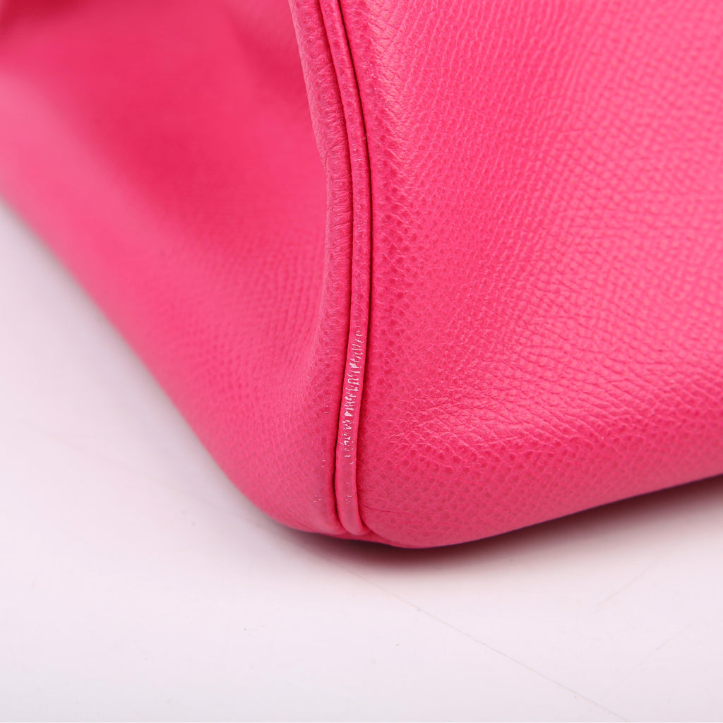 Hermes Candy Birkin 35 Epsom Rose Tyrien/Palladium 2013