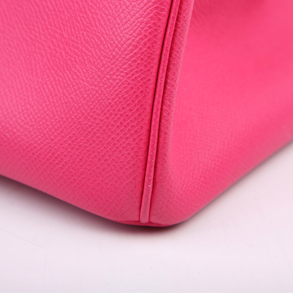 Hermes Candy Birkin 35 Epsom Rose Tyrien/Palladium 2013