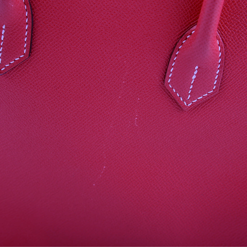 Hermes Candy Birkin 35 Epsom Rose Tyrien/Palladium 2013
