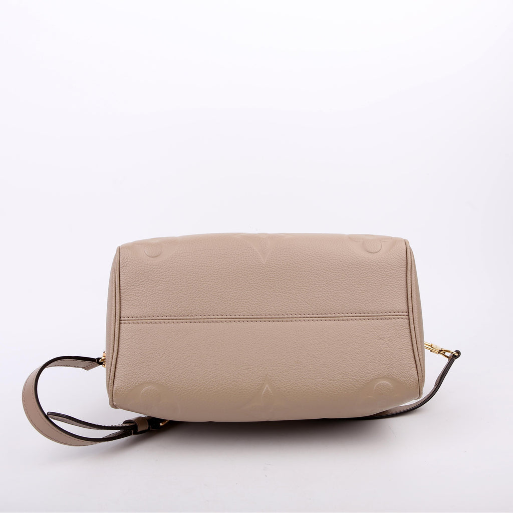 Speedy 25 with Strap NM Giant Empreinte Turtledove