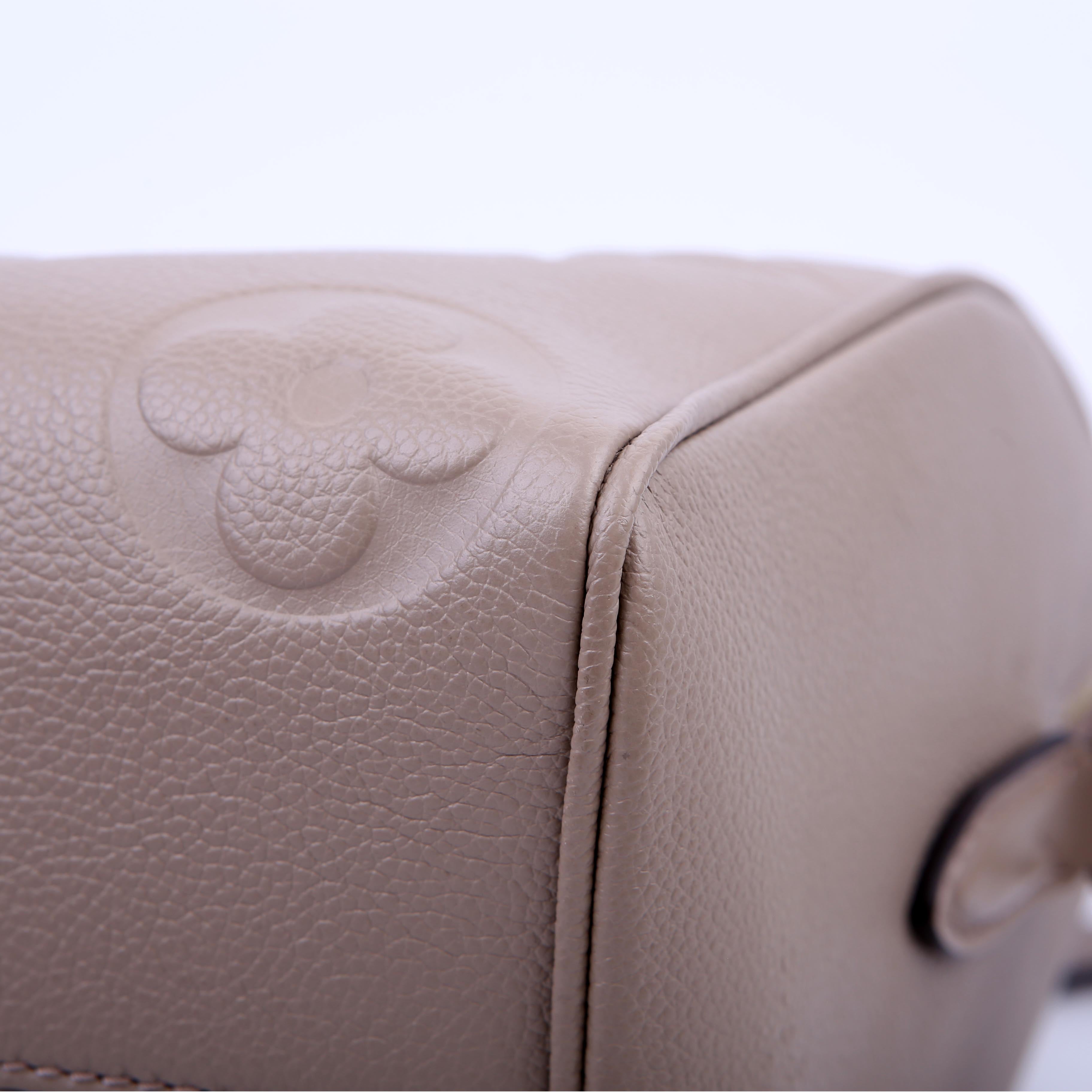 Speedy 25 with Strap NM Giant Empreinte Turtledove