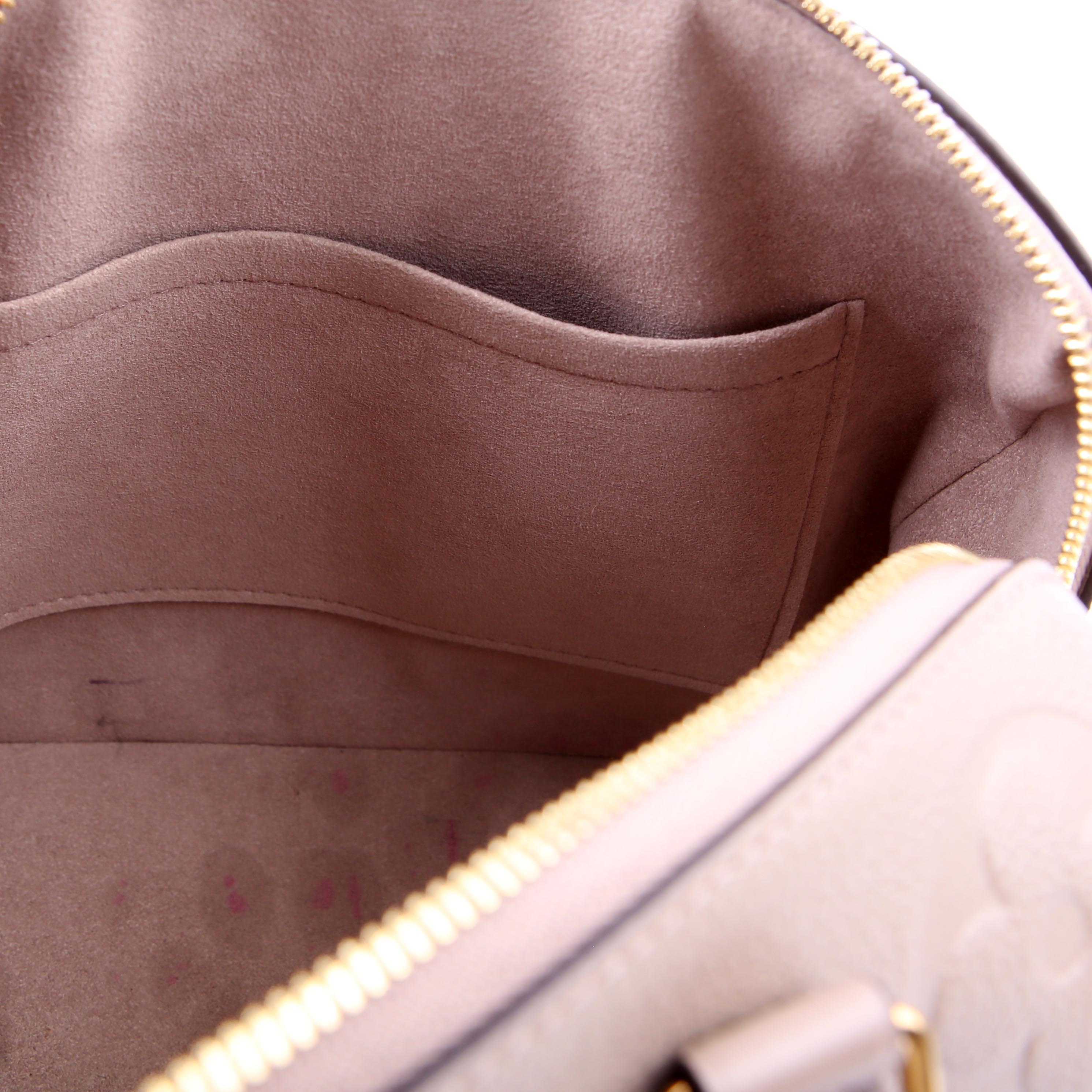 Speedy 25 with Strap NM Giant Empreinte Turtledove
