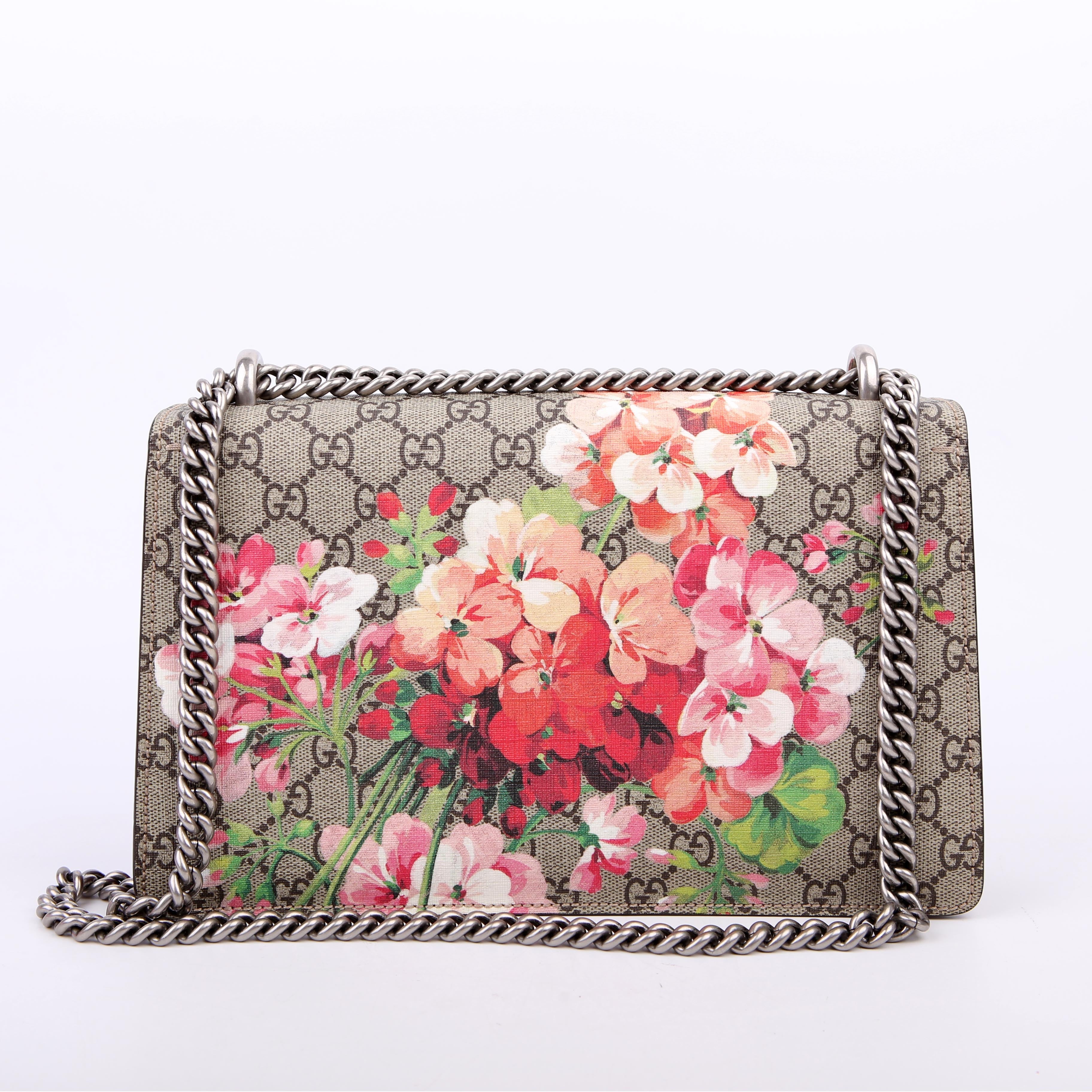 Gucci 400249 Dionysus GG Blooms Small Pink