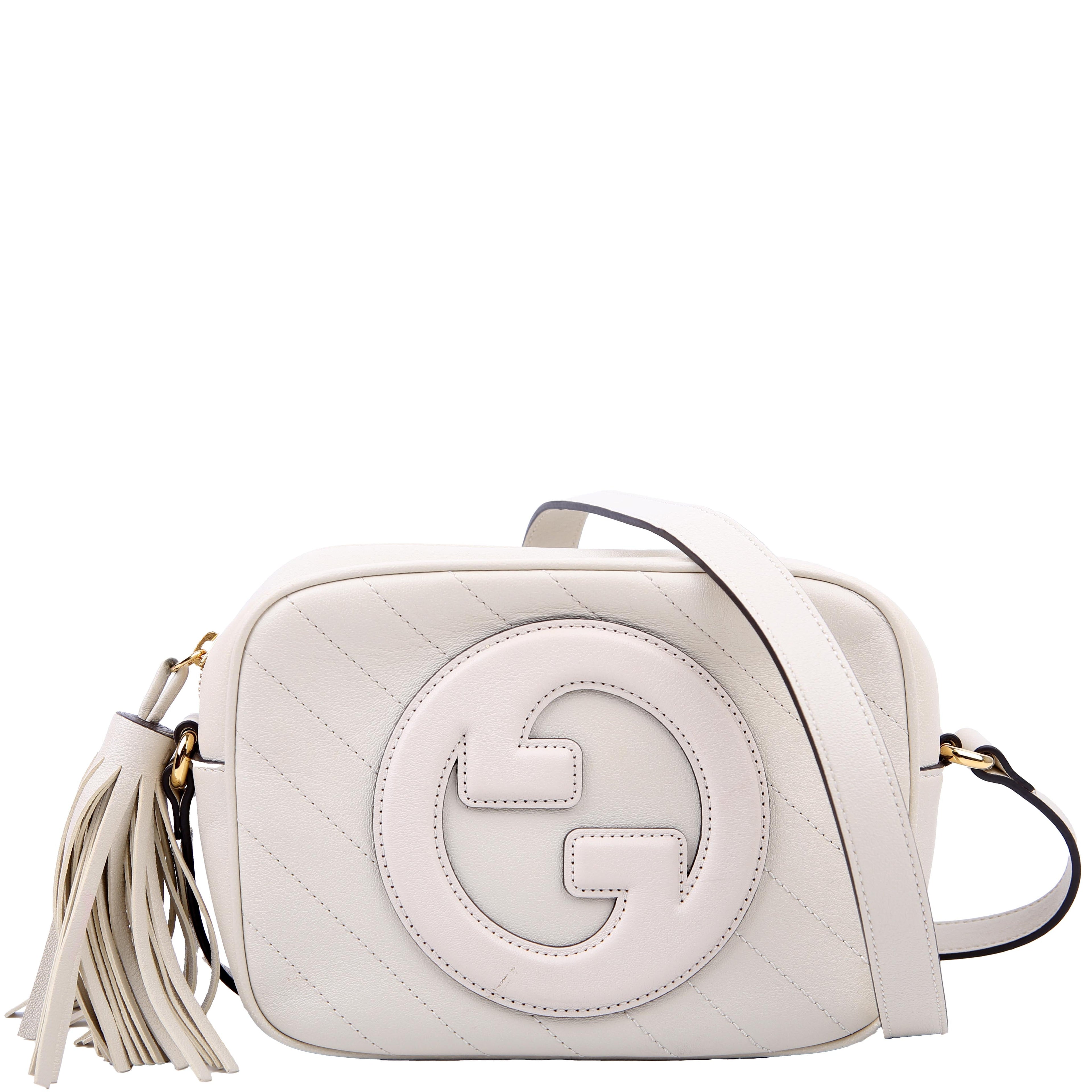 Gucci 742360 Blondie Small Shoulder Bag White