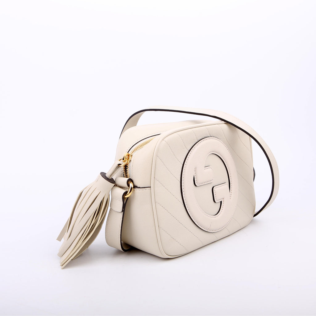 Gucci 742360 Blondie Small Shoulder Bag White