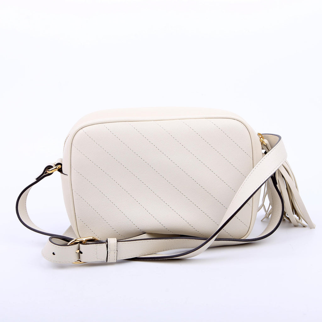 Gucci 742360 Blondie Small Shoulder Bag White