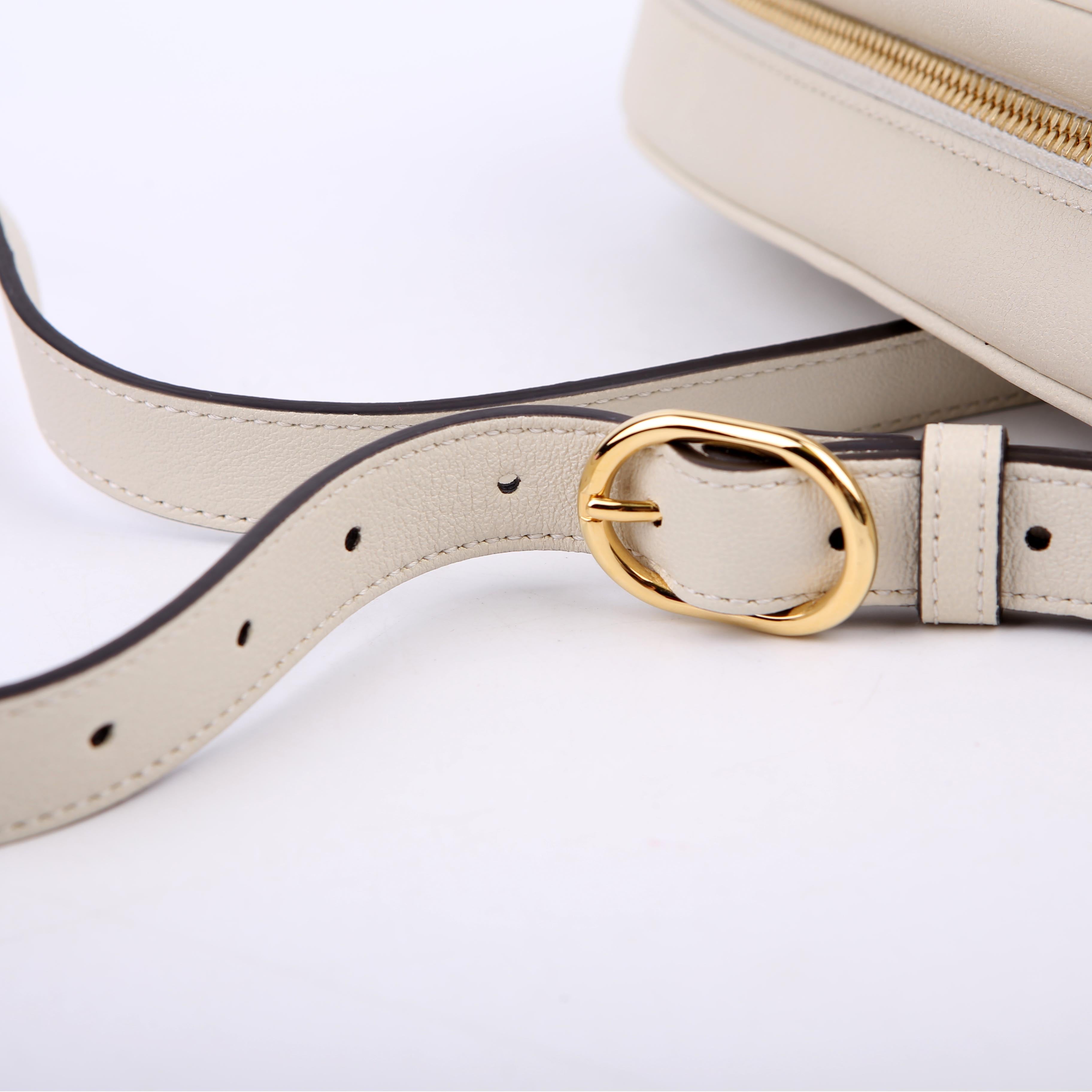 Gucci 742360 Blondie Small Shoulder Bag White