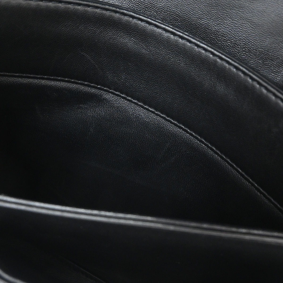 Chanel 2014-2015 Black Lambskin Geometric Flap Shoulder Bag