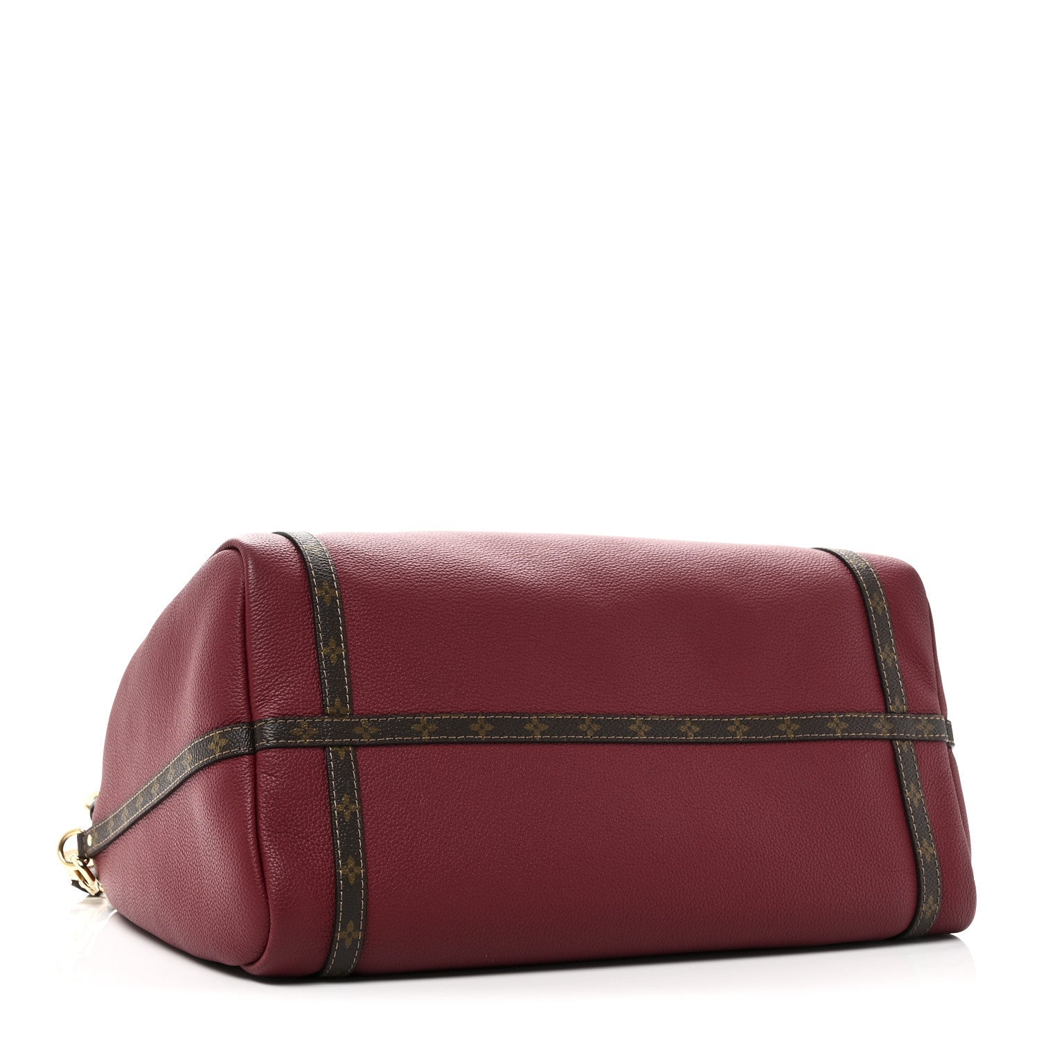 Louis Vuitton Calfskin Monogram Express MM Carmin Red