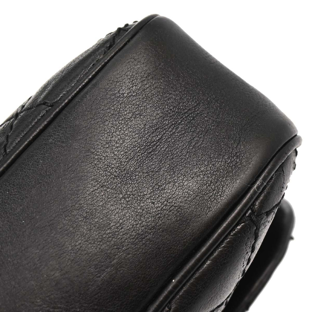 Chanel 2013-2014 Black Calfskin Coco Sporran Shoulder Bag