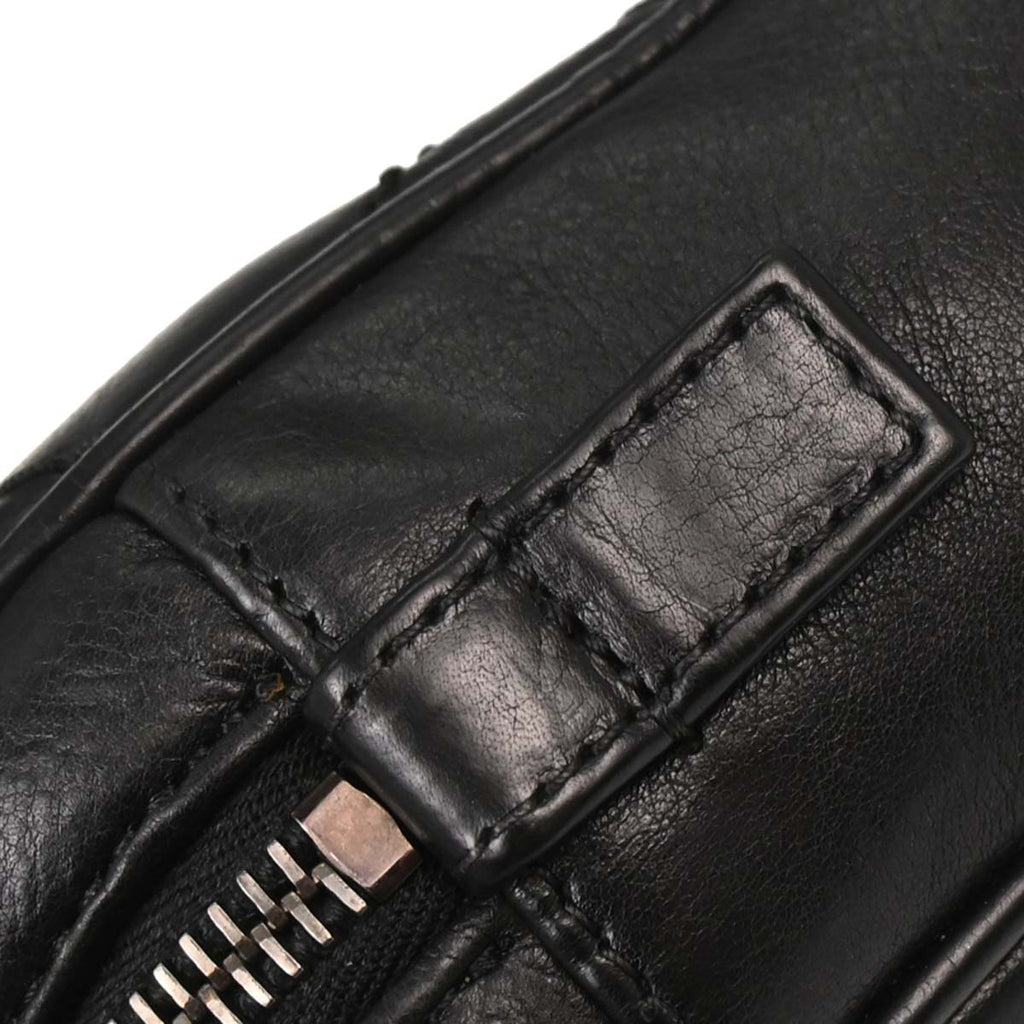 Chanel 2013-2014 Black Calfskin Coco Sporran Shoulder Bag