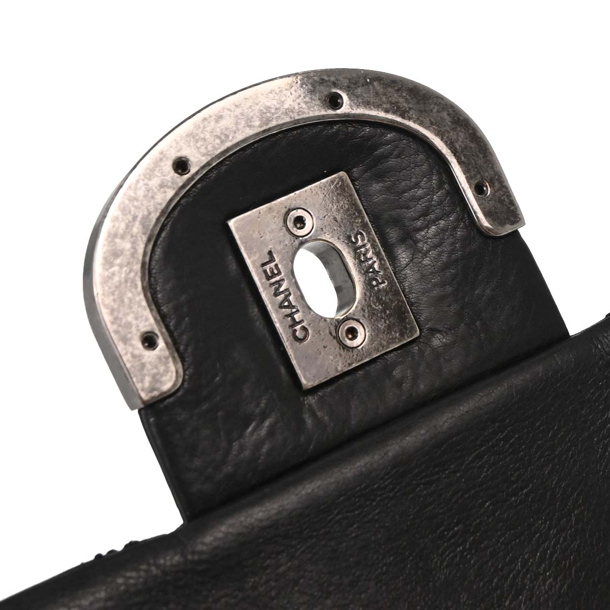 Chanel 2013-2014 Black Calfskin Coco Sporran Shoulder Bag