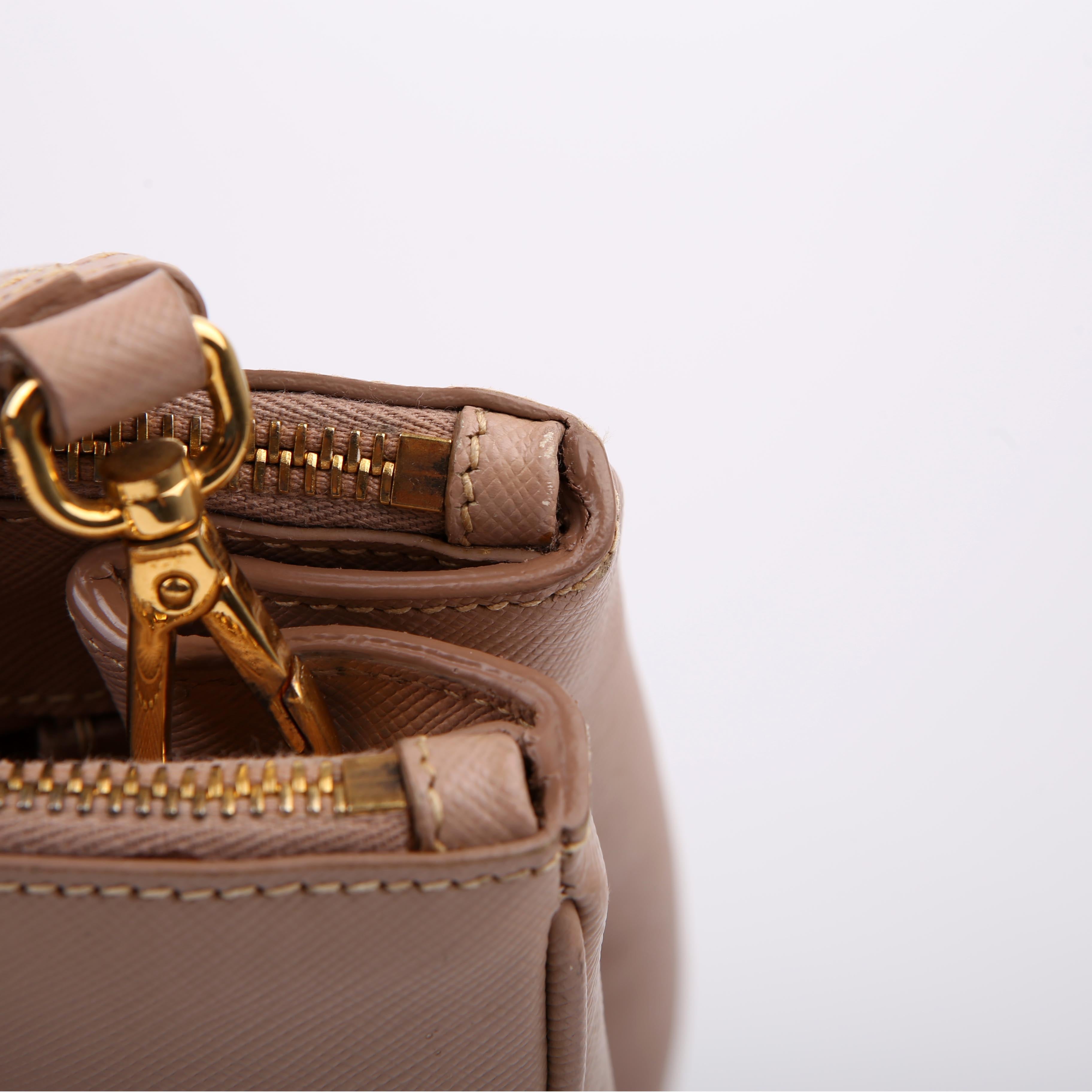 Prada Saffiano Galleria Large Nude