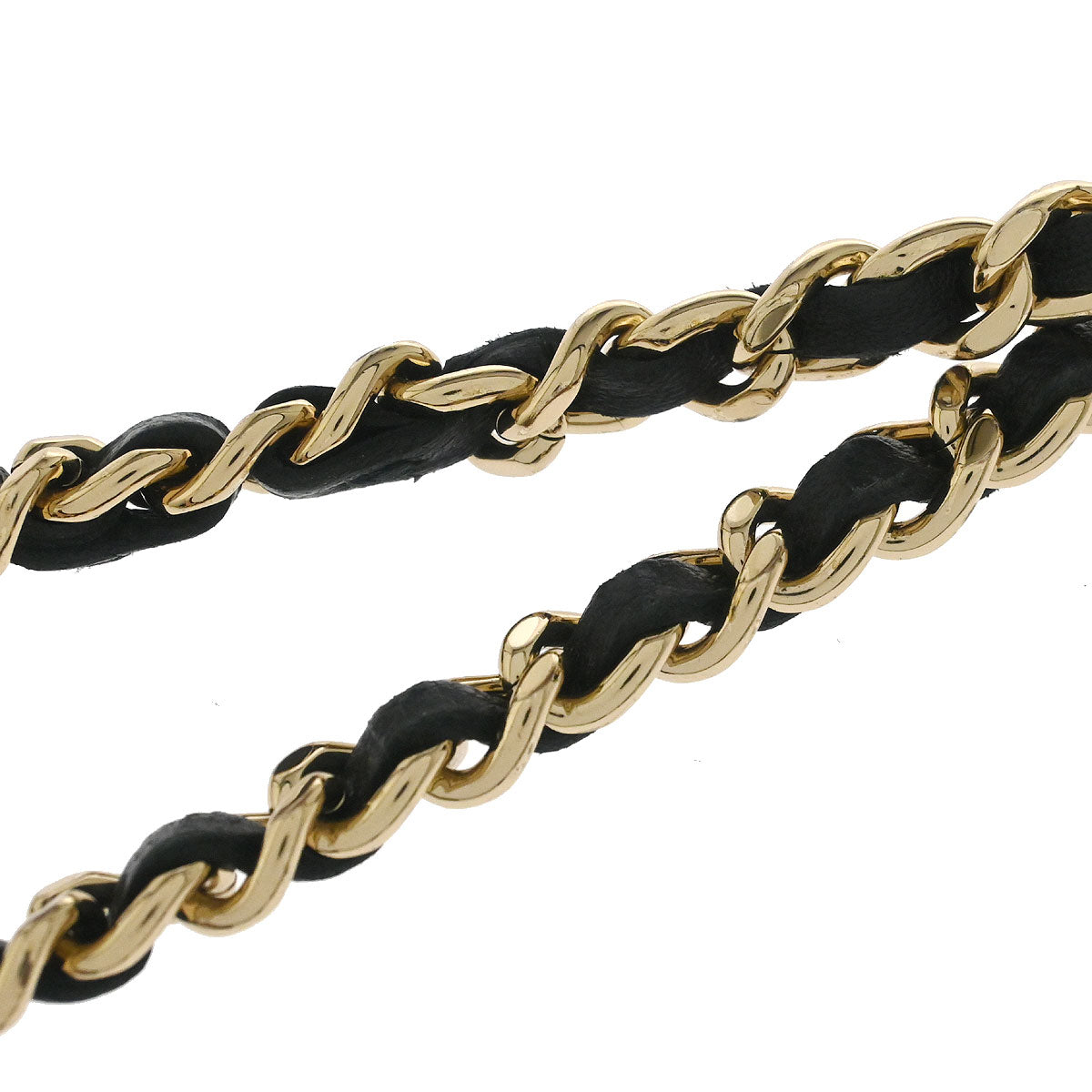 Chanel 2019 Black Lambskin Chevron Trendy CC WOC Wallet on Chain Bag