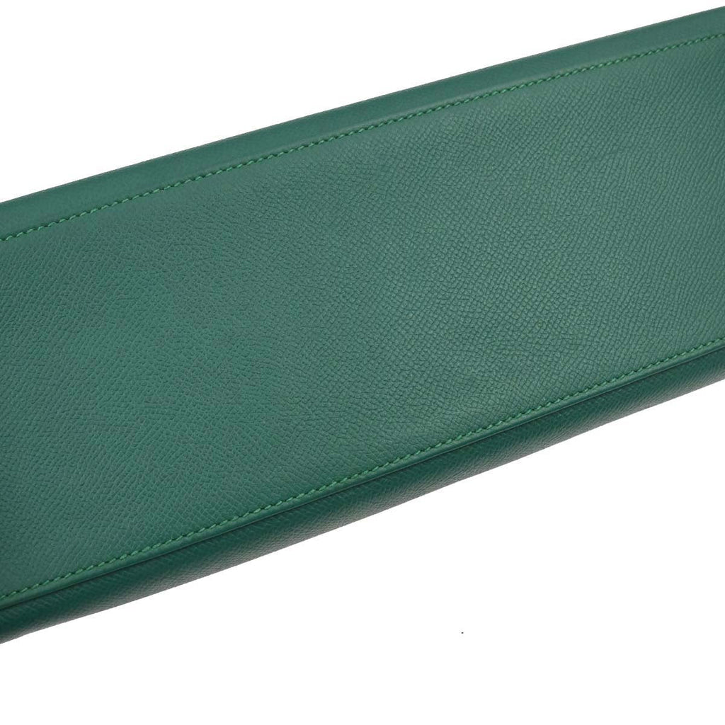 Hermes Vert Vertigo Epsom Kelly 32 Sellier 2way Shoulder Handbag