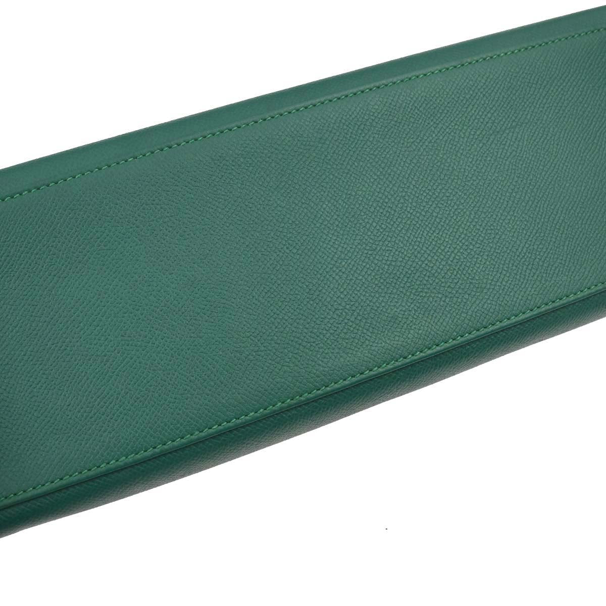 Hermes Vert Vertigo Epsom Kelly 32 Sellier 2way Shoulder Handbag