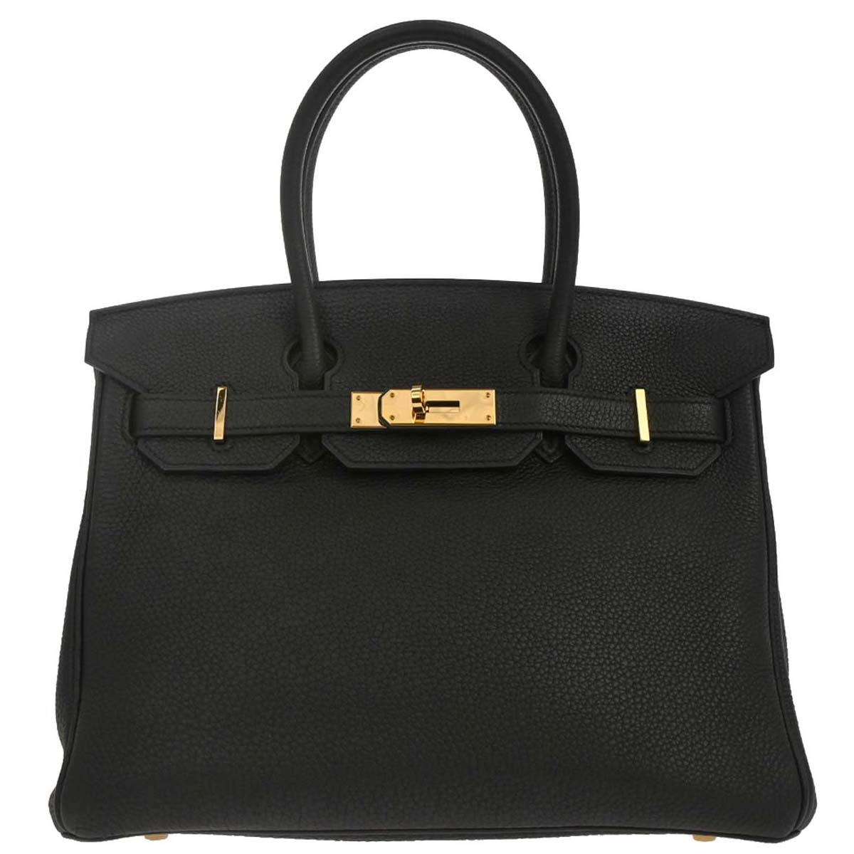 Hermes Black Togo Birkin 30 Handbag
