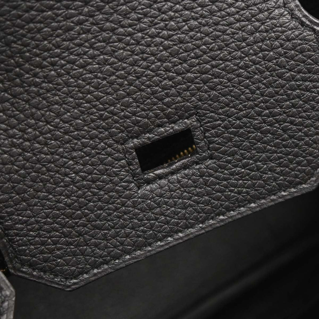 Hermes Black Togo Birkin 30 Handbag