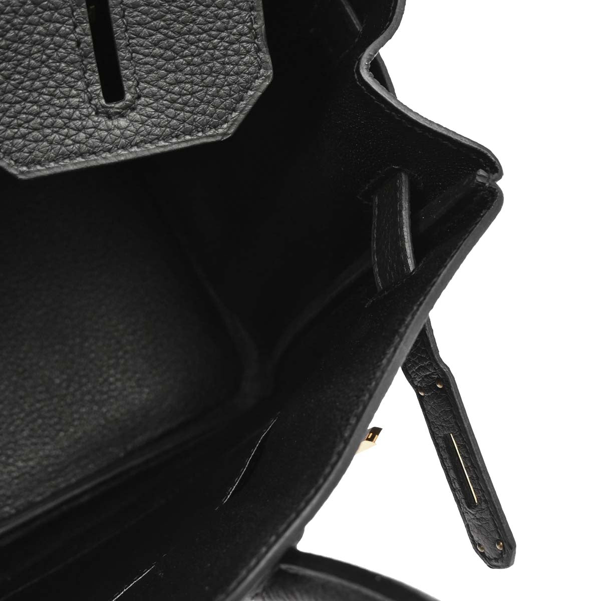 Hermes Black Togo Birkin 30 Handbag