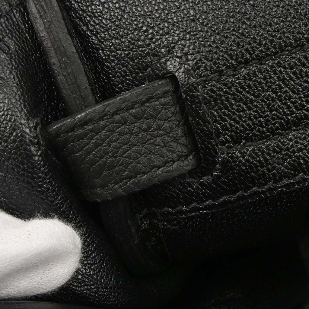 Hermes Black Togo Birkin 30 Handbag