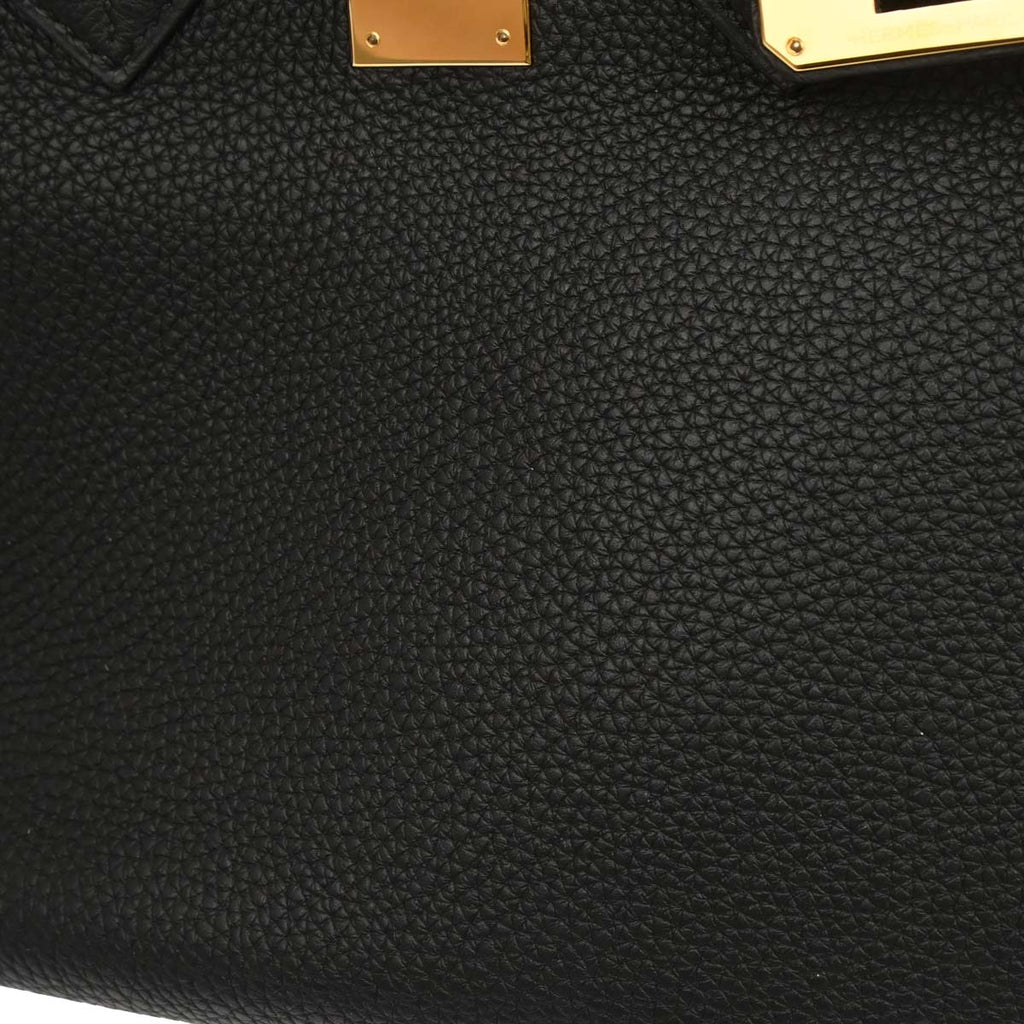 Hermes Black Togo Birkin 30 Handbag