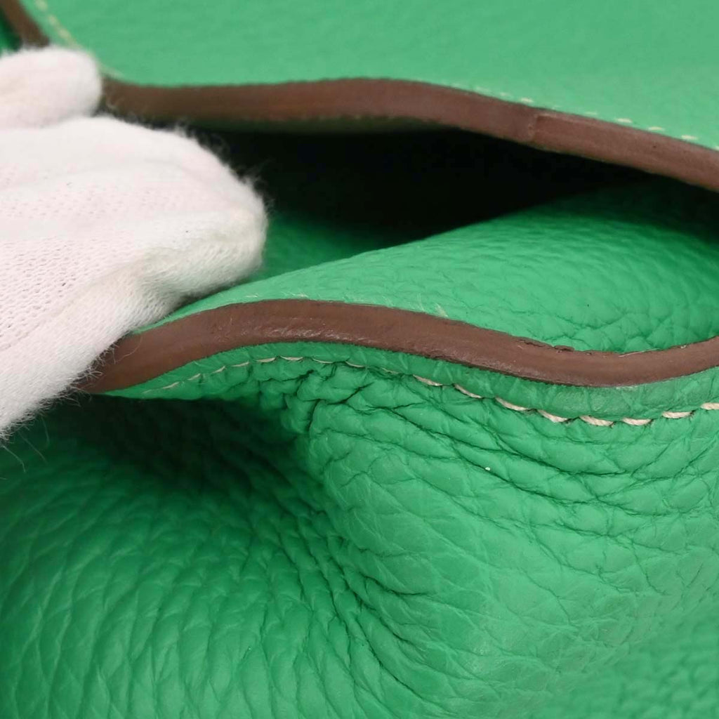 Hermes Mint Tourterelle Taurillon Clemence Jypsiere 34 Verso