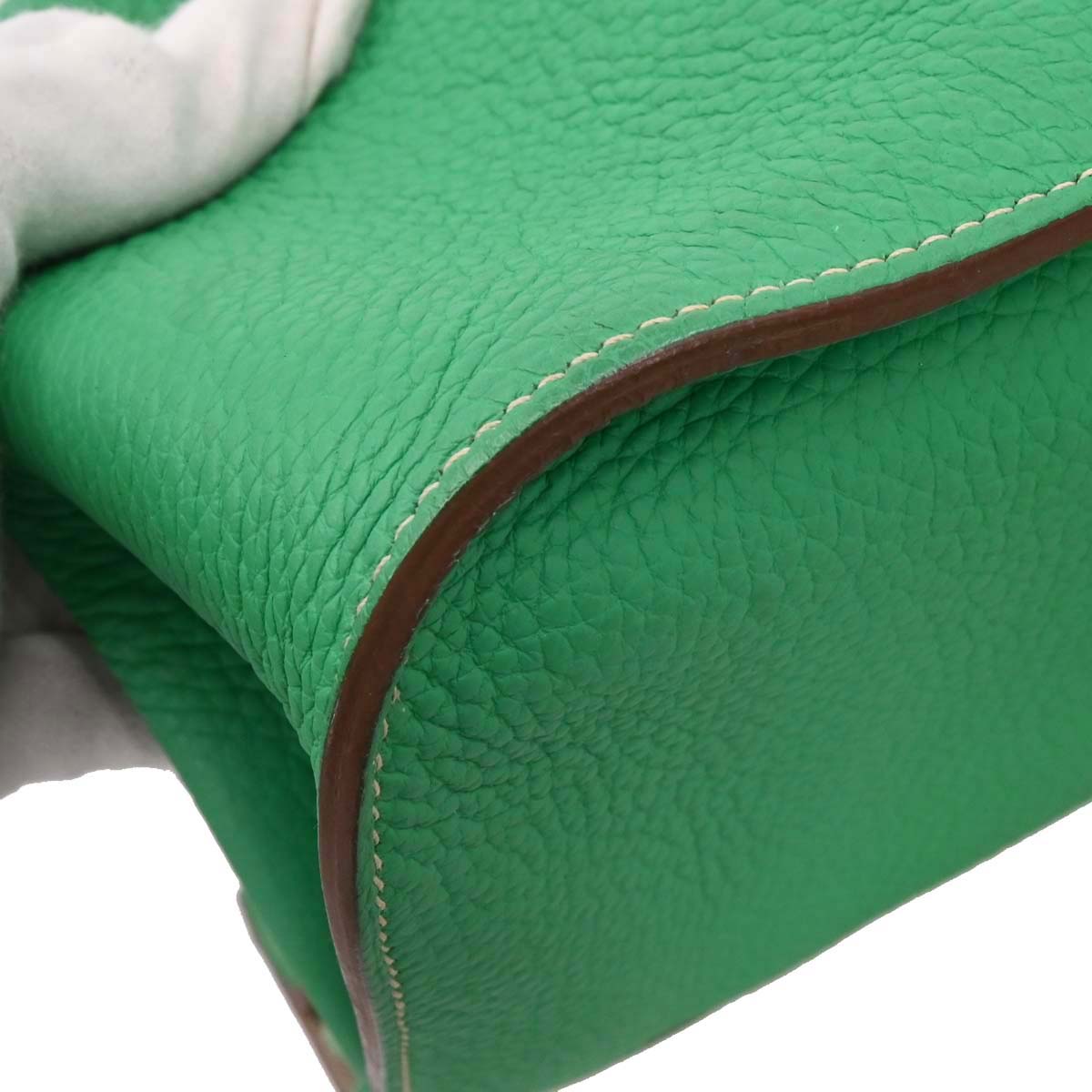 Hermes Mint Tourterelle Taurillon Clemence Jypsiere 34 Verso
